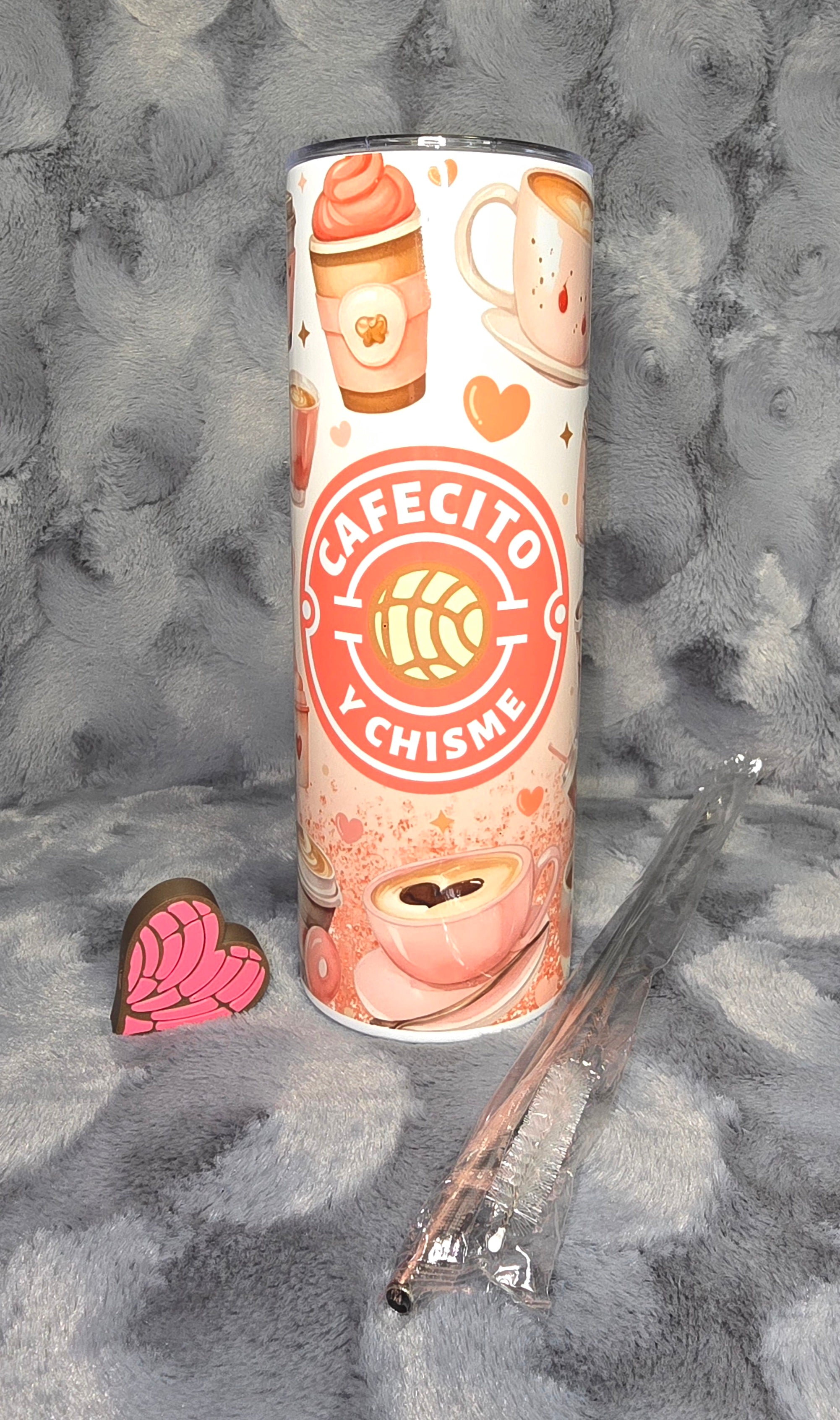 20oz Cafecito y Chisme tumbler