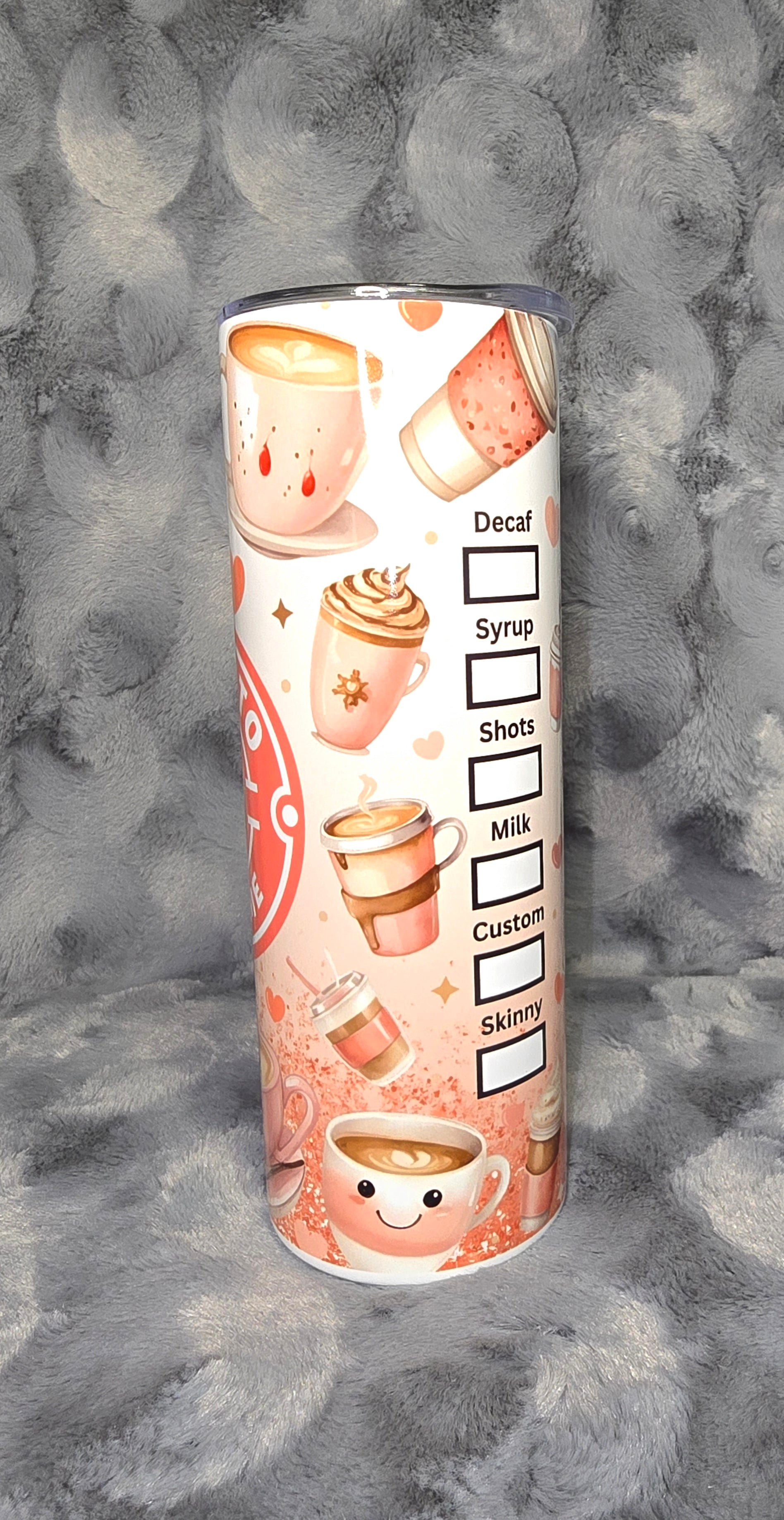 20oz Cafecito y Chisme tumbler