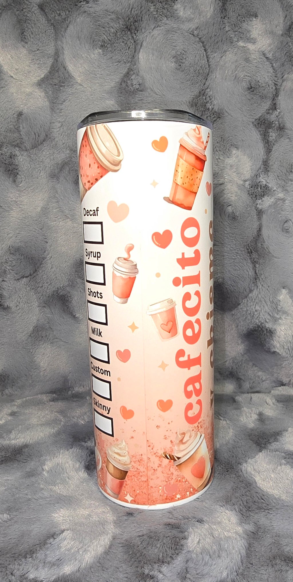 20oz Cafecito y Chisme tumbler