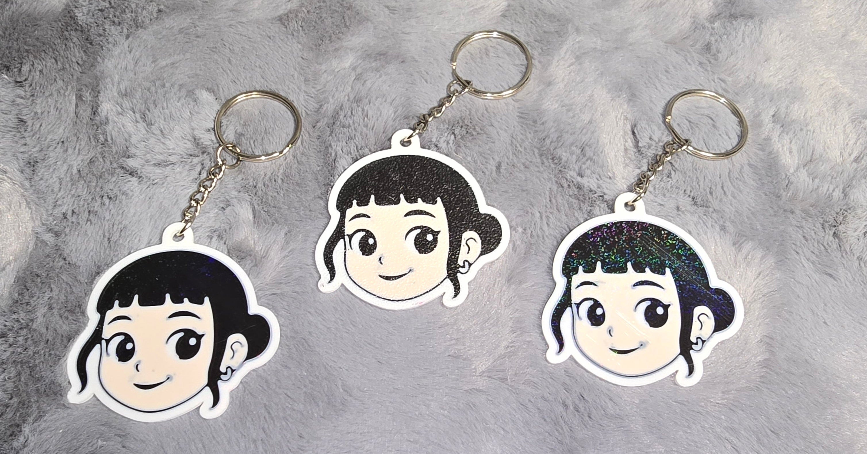 K-Pop demon hunter keychains