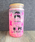 16oz Cancer Snow Globe Tumbler