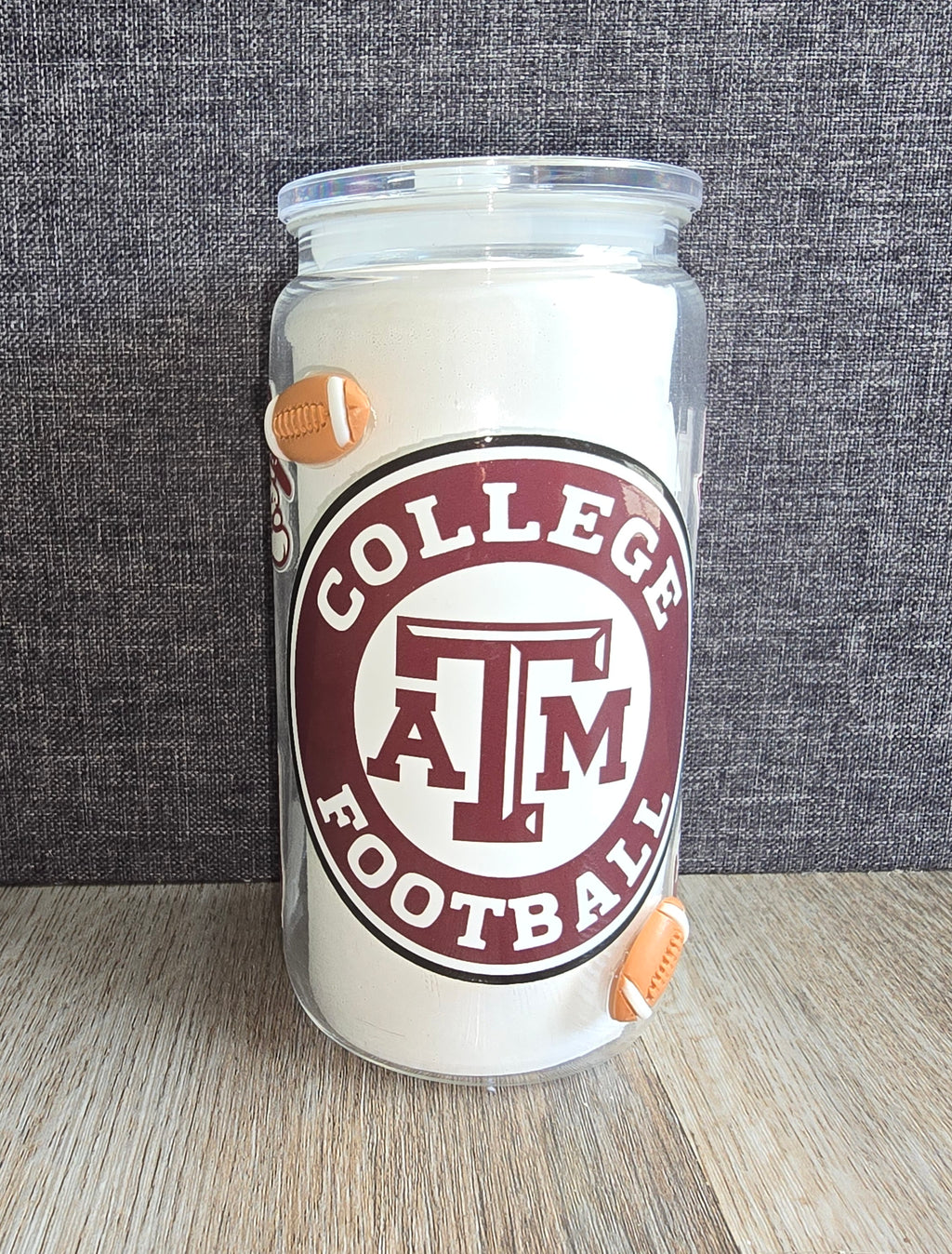 16oz A&M Plastic Tumbler
