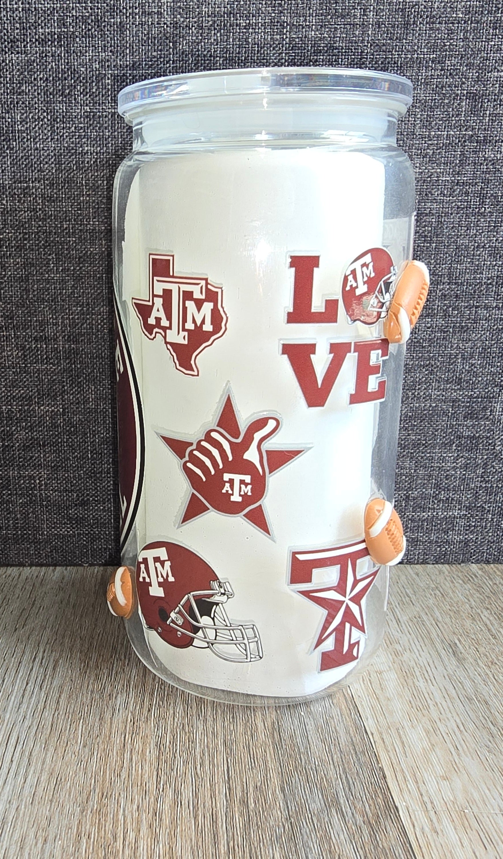 16oz A&M Plastic Tumbler