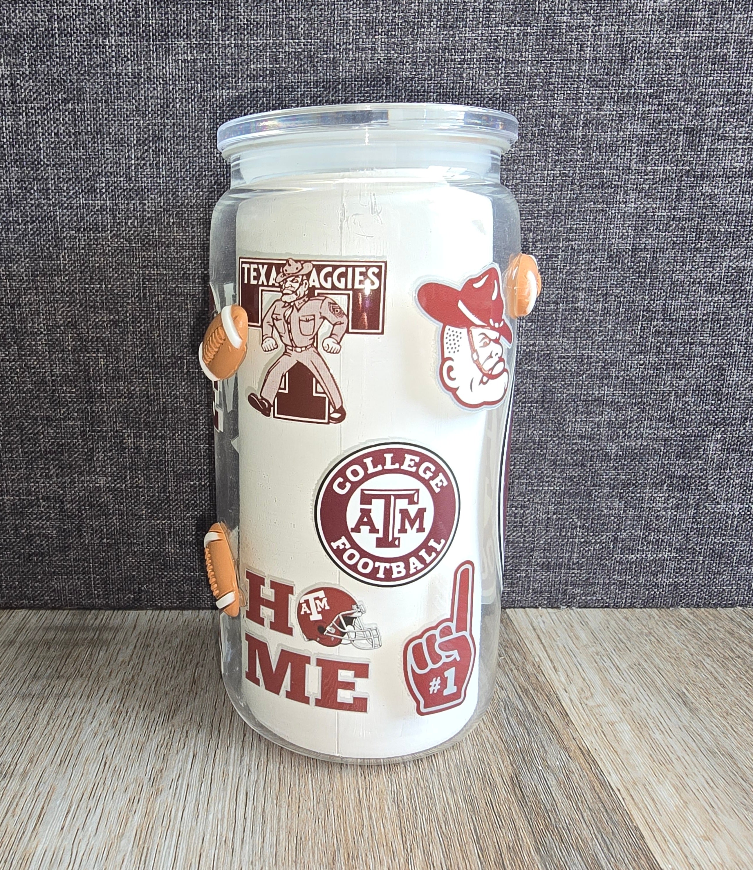 16oz A&M Plastic Tumbler