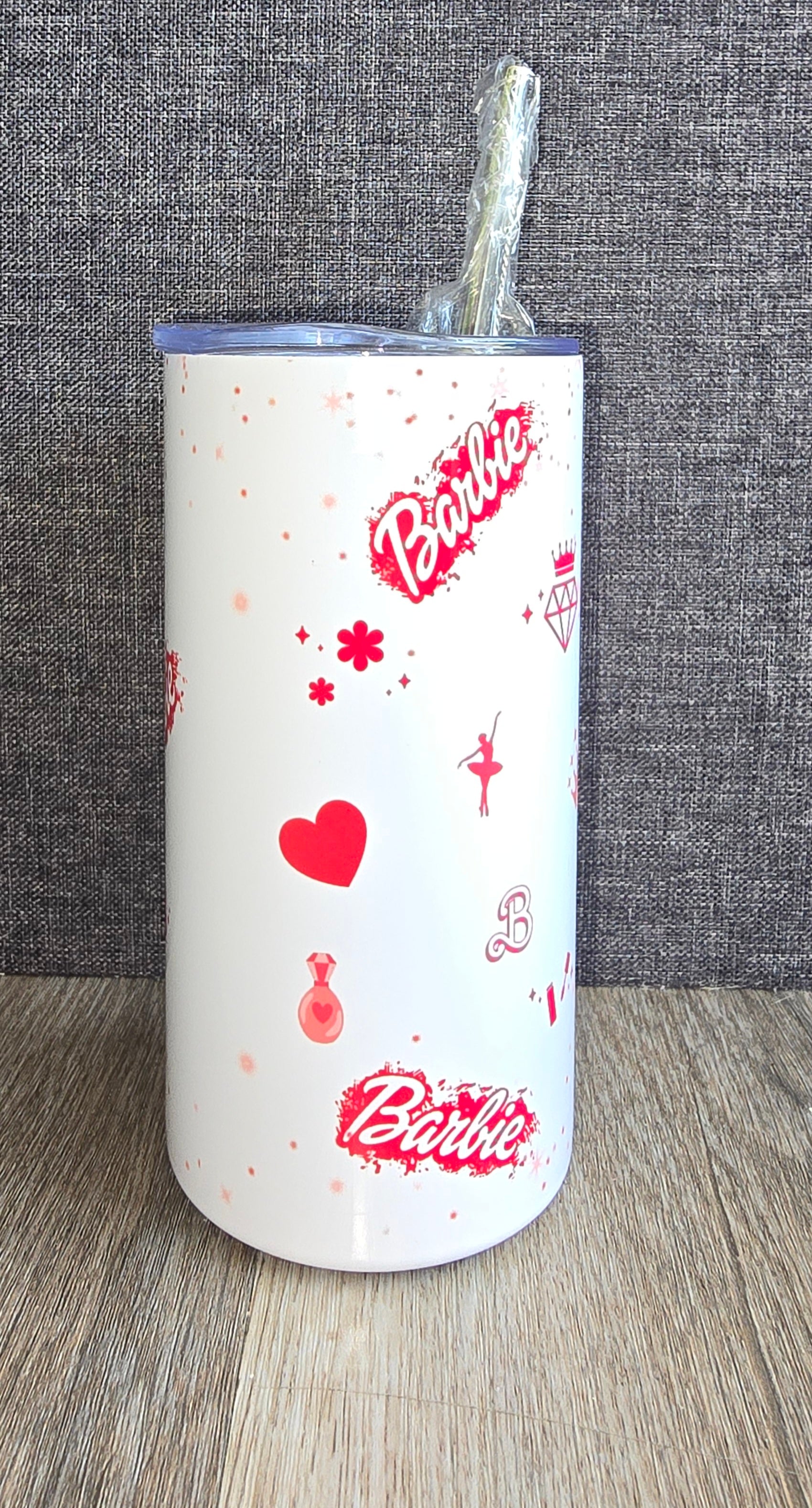 12oz Barbie tumbler