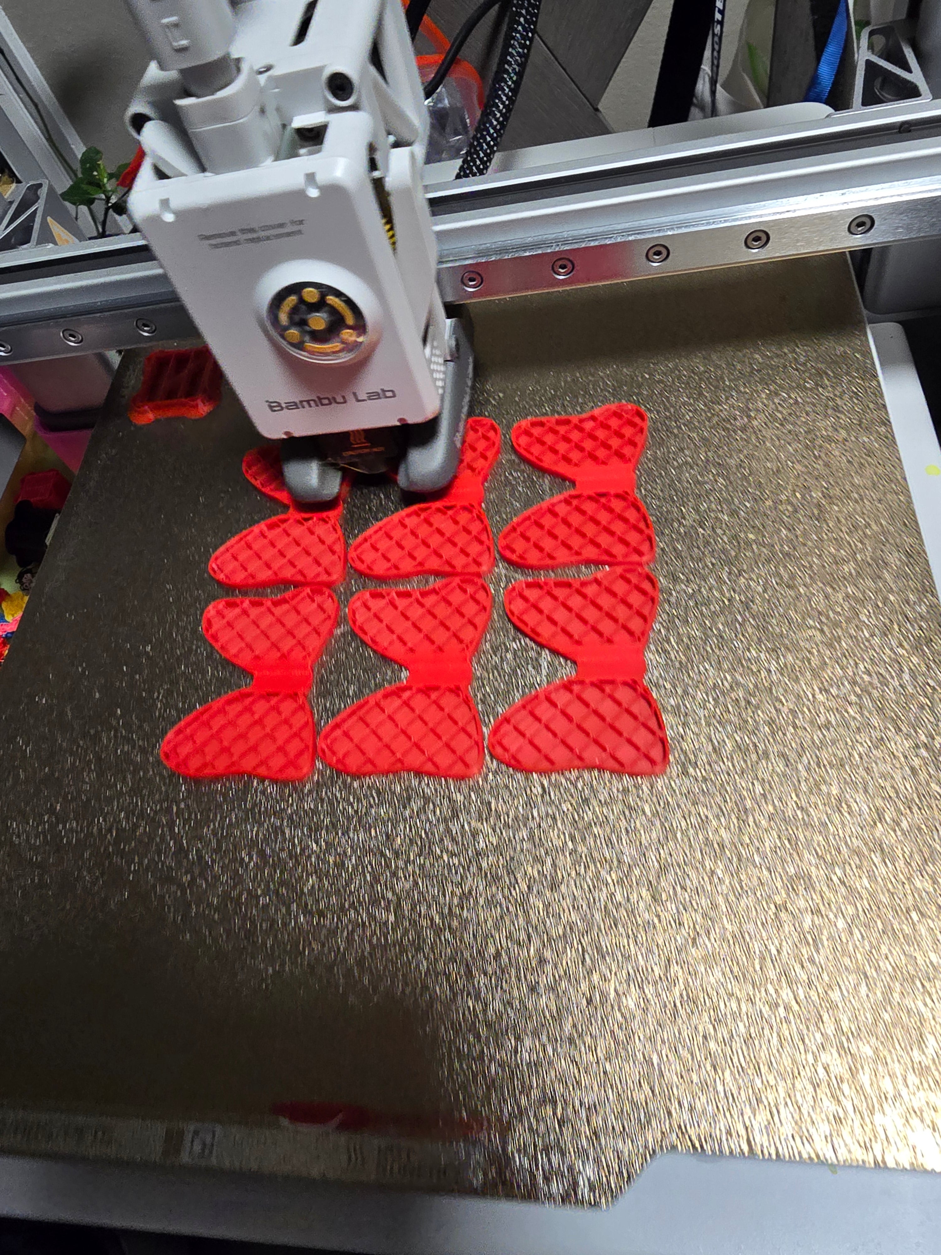 Minnie Mouse straw toppers