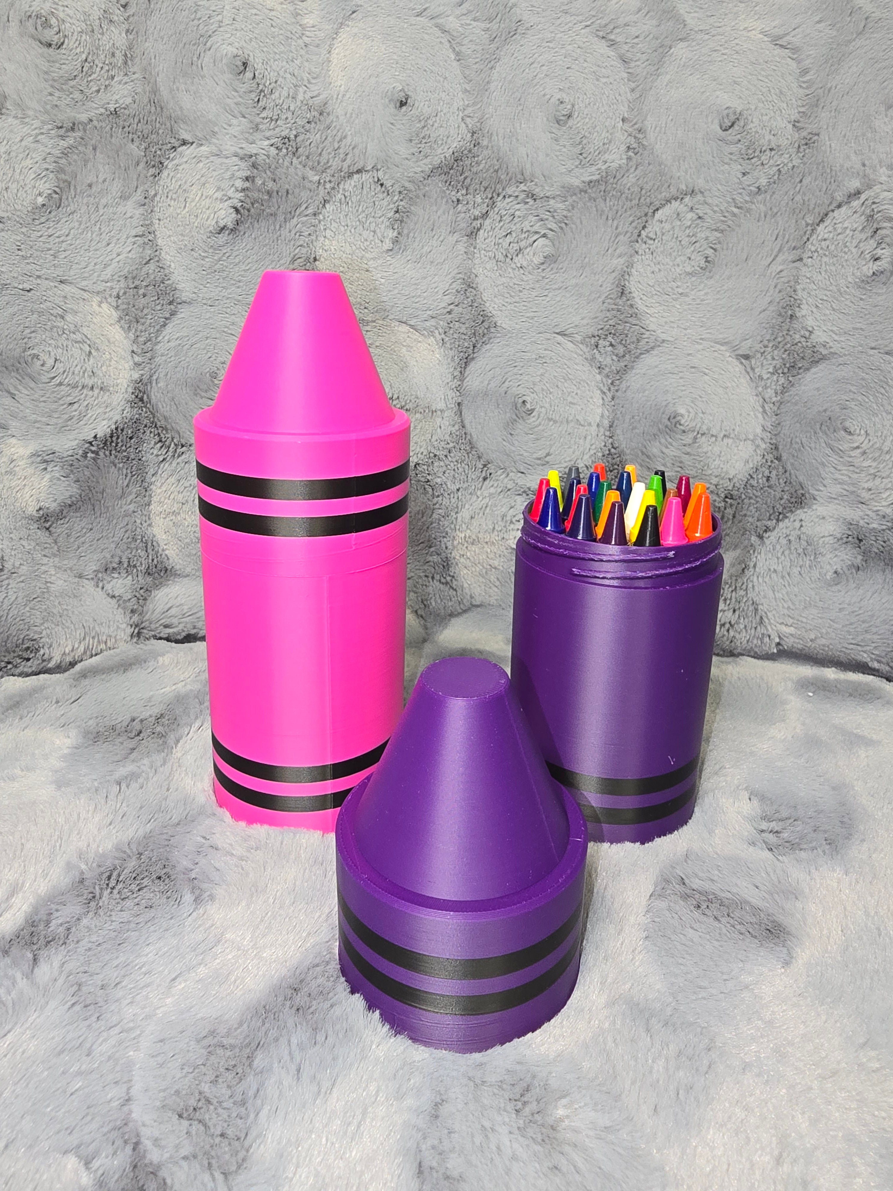 Crayon holders