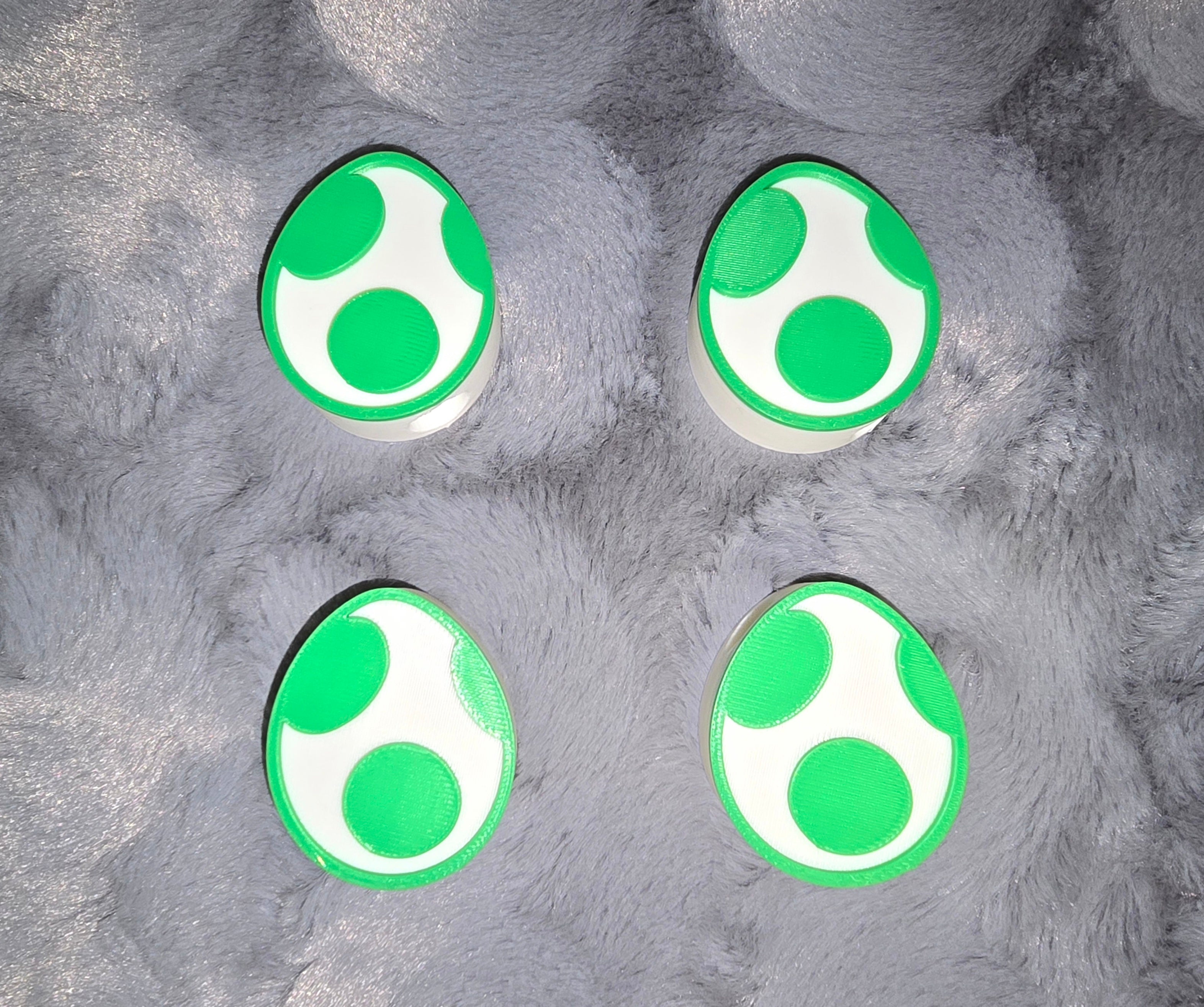 Yoshi Egg Straw toppers