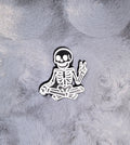 Skeleton straw toppers