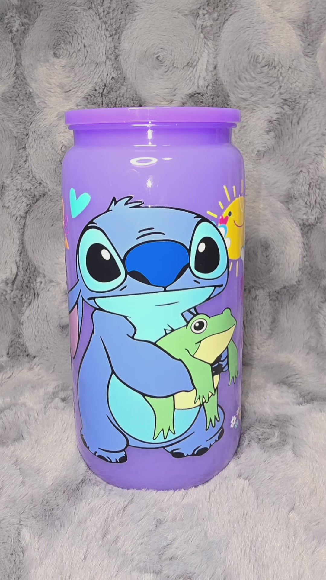 16oz Stitch tumbler