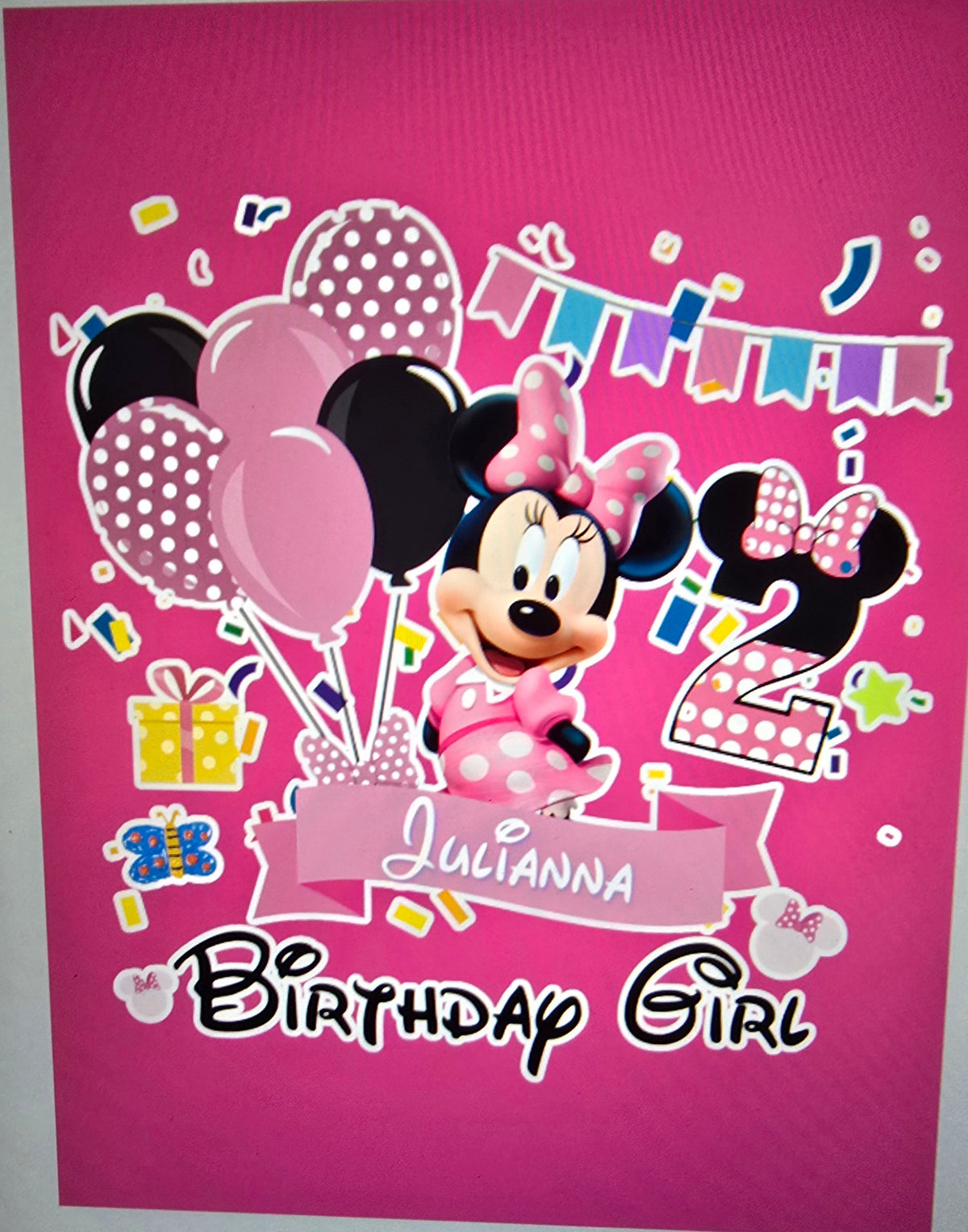 Birthday shirt