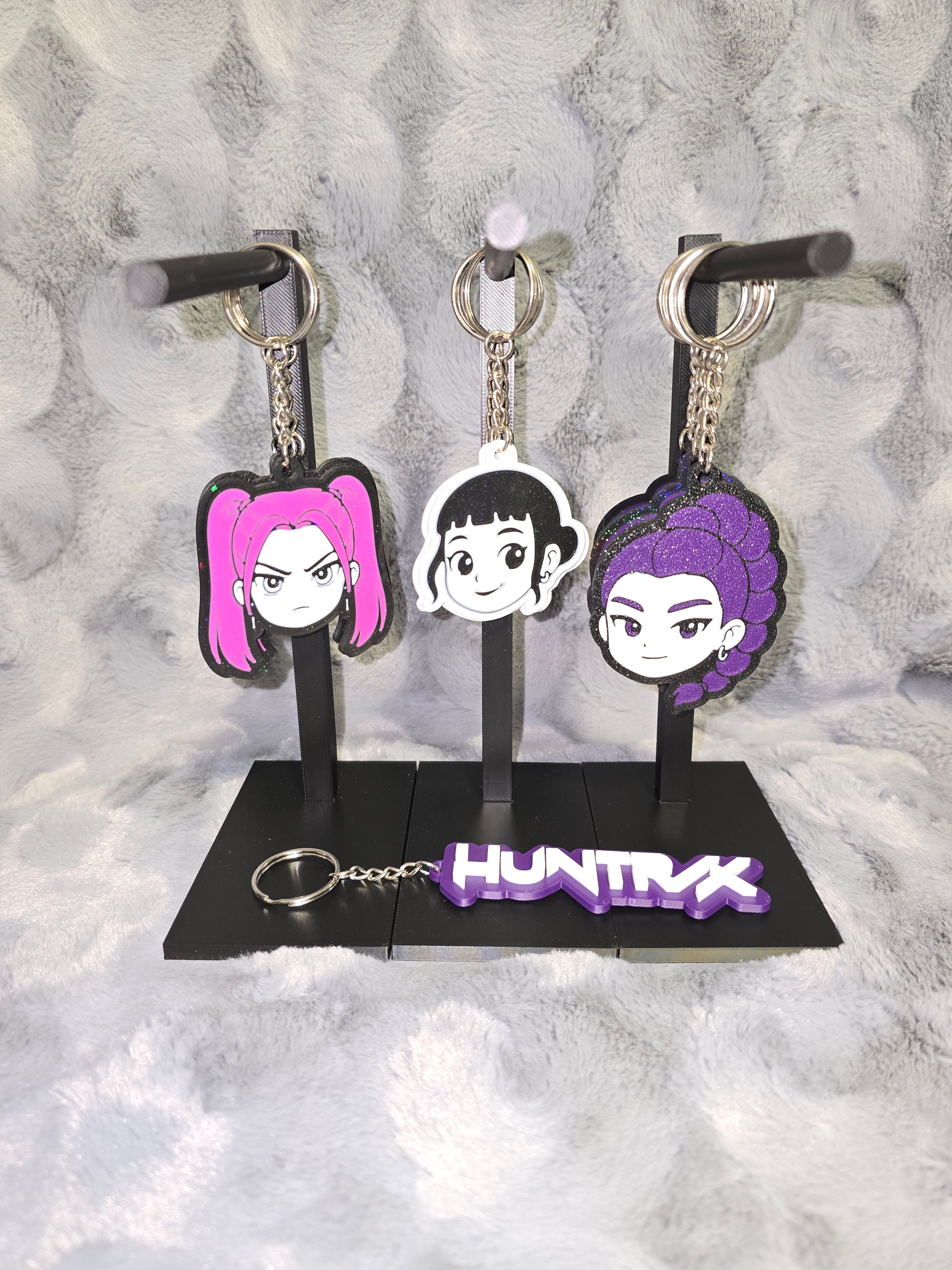 K-Pop Demon Hunter keychains