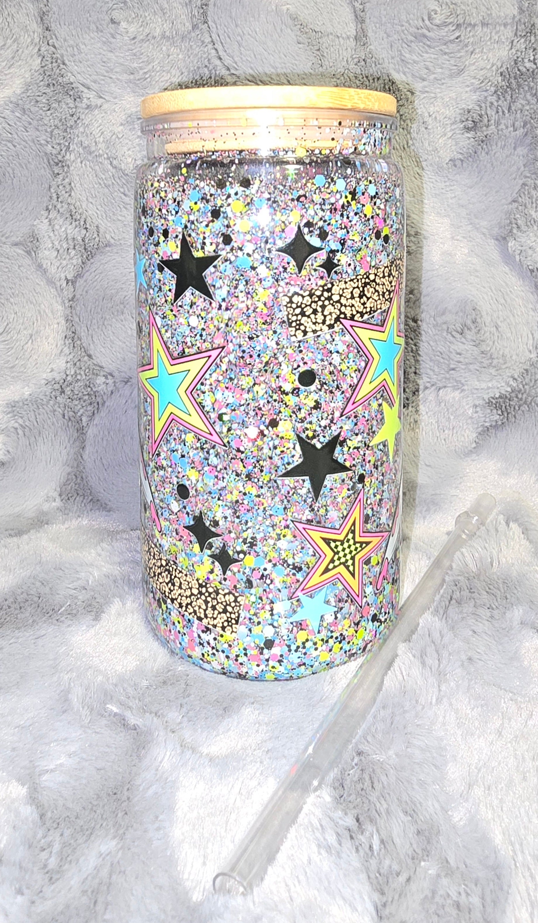 Sarcastic glow in the dark snow globe tumbler