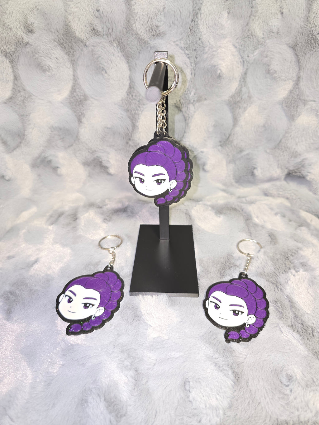 K-Pop Demon Hunter keychains