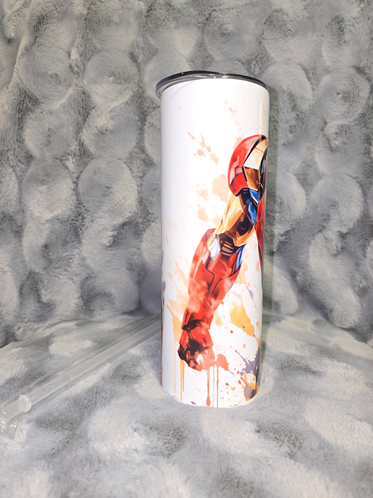 Iron Man tumbler