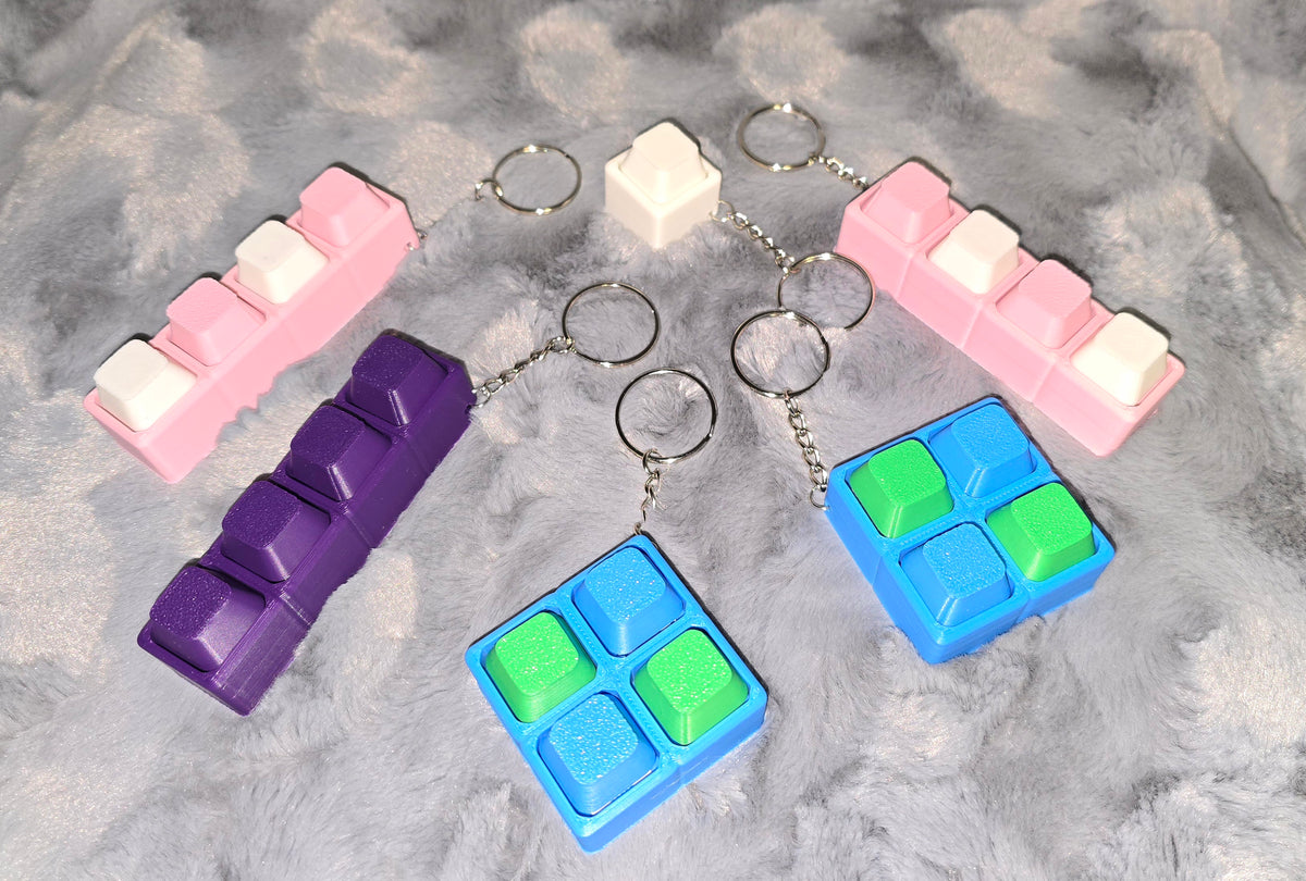 Fidget keyboard clickers
