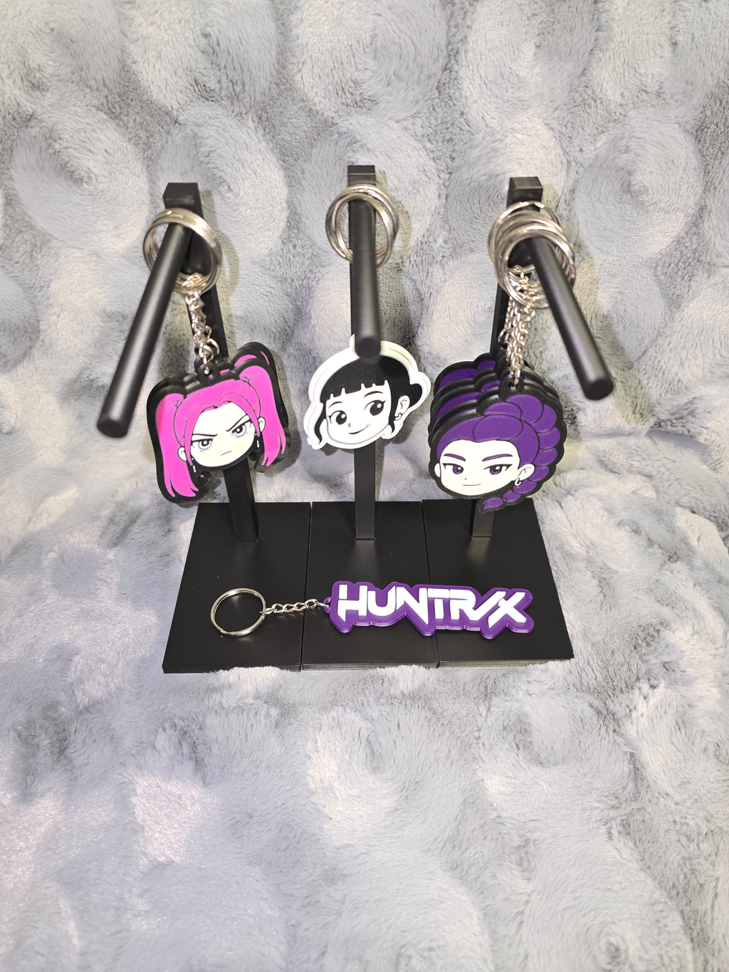 K-Pop Demon Hunter keychains