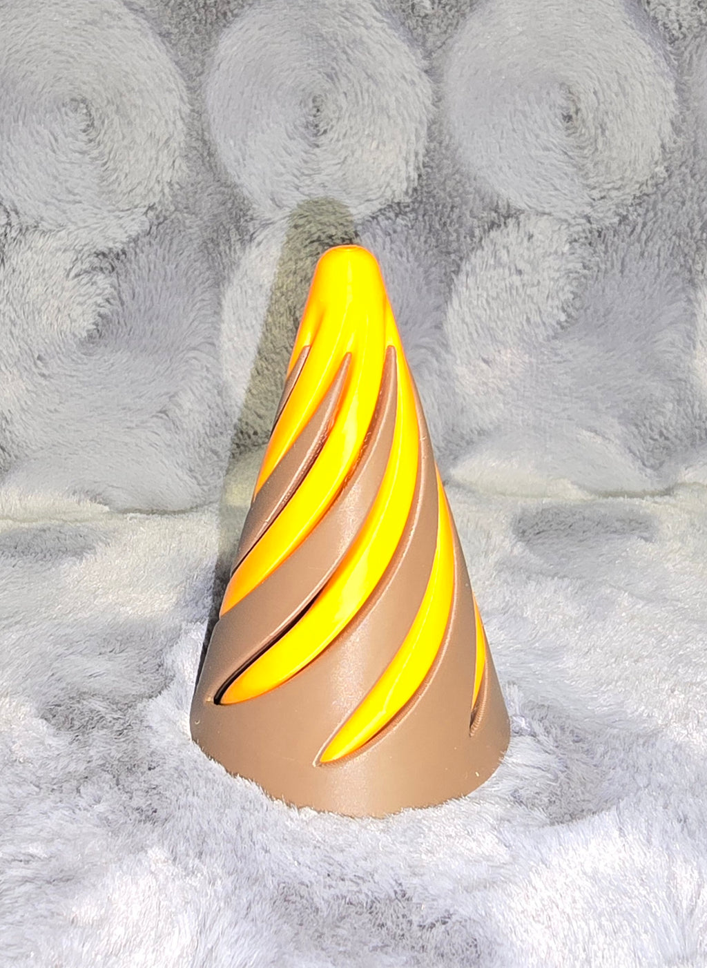 Spiral pass through fidgets